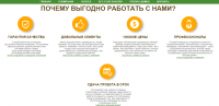 Главная страница сайта о каркасных домах