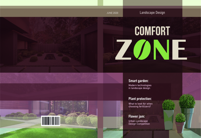 Обложка журнала  "Comfort Zone"