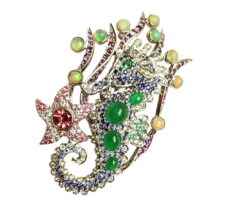 Модные дорогие броши в виде цветов и насекомых