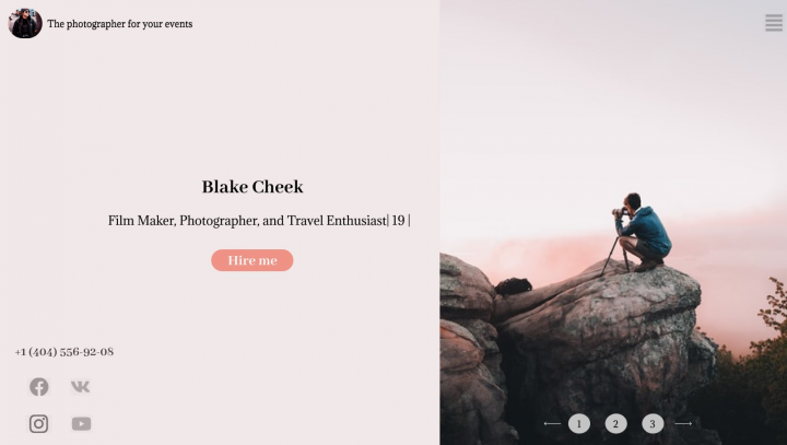 Photographer Blake Cheek