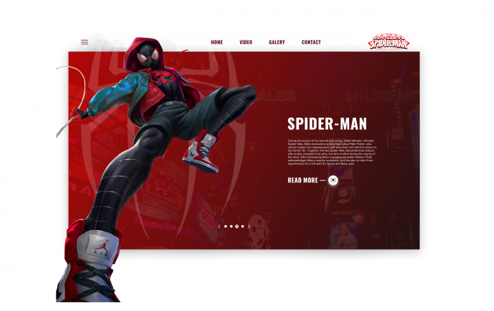 Spider-man concept