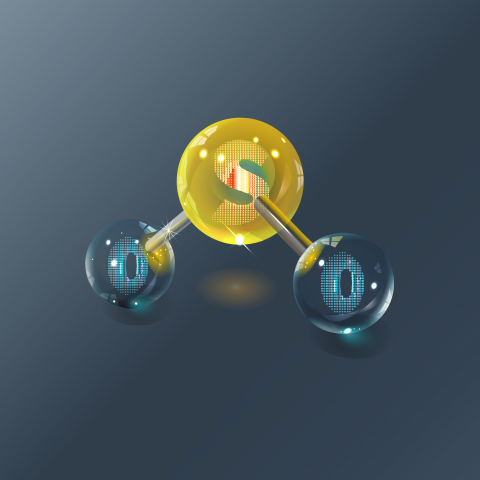 молекула диоксида серы