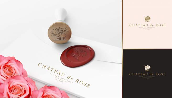 Логотип бутика стабилизированных роз