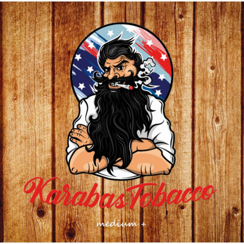 Логотип-персонаж для бренда табака