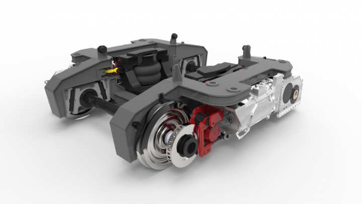 Визуализация тележки трамвая