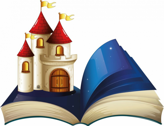Книга со сказками (иллюстрация)