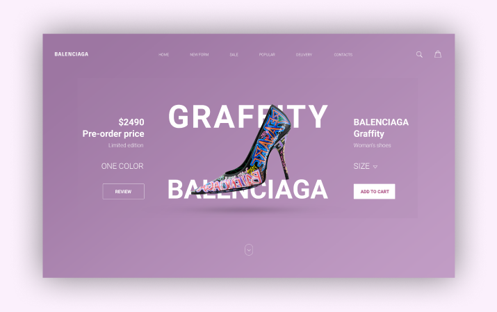 Balenciaga graffity