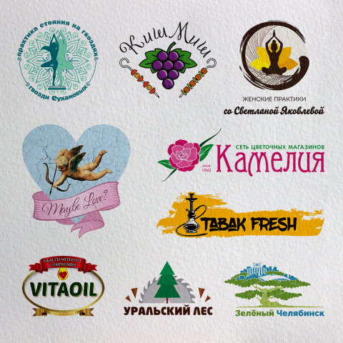 Примеры логотипов