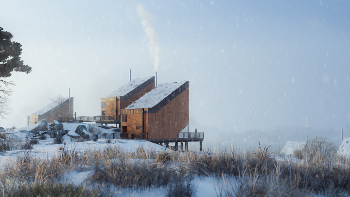 Cabin Cluster Ersfjord village