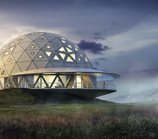 dome house