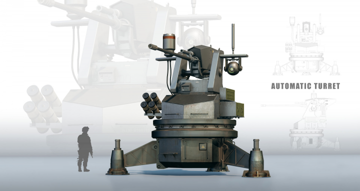 automatic turret