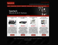 Проект дизайна для интернет-магазина охранных систем