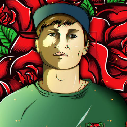 When roses burn red (Paint Tool SAI)