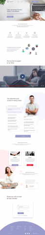 Адаптивная верстка лендинга DreamMaker