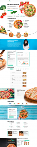 pizza landing page