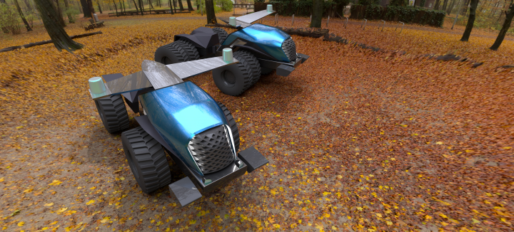 автономный трактор