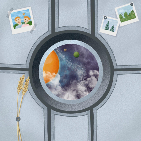 Иллюстрация в Procreate на IPad