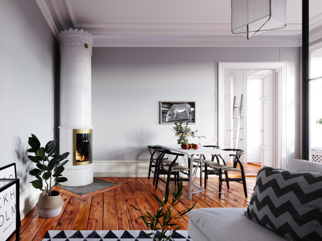 квартира в скандинавском стиле