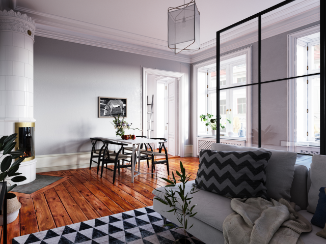 квартира в скандинавском стиле