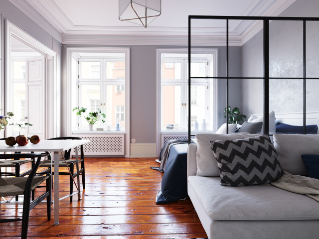 квартира в скандинавском стиле