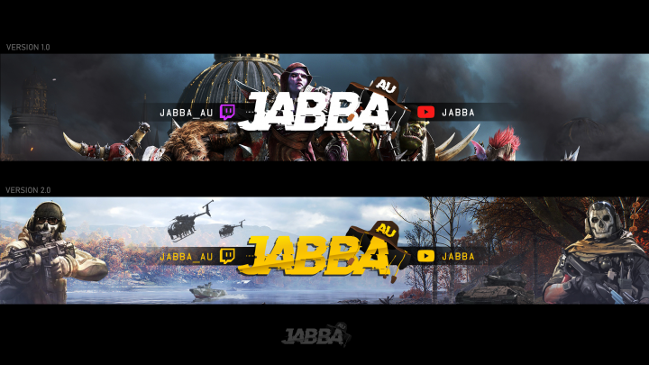 Youtube баннер для канала Jabba_au