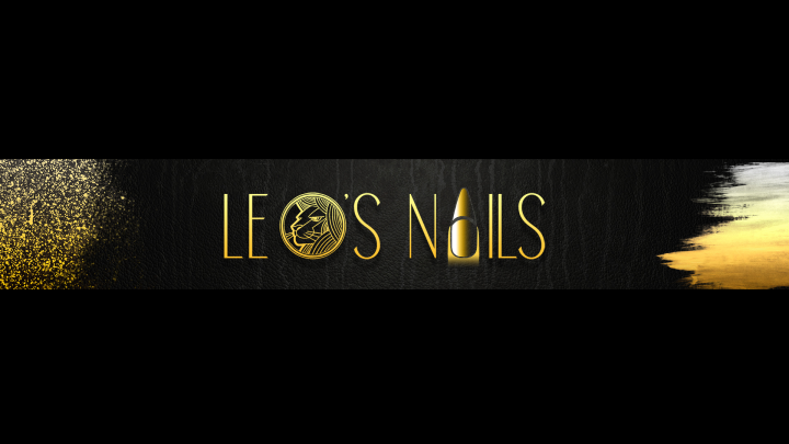 Дизайн логотипа и баннера для Leos Nails