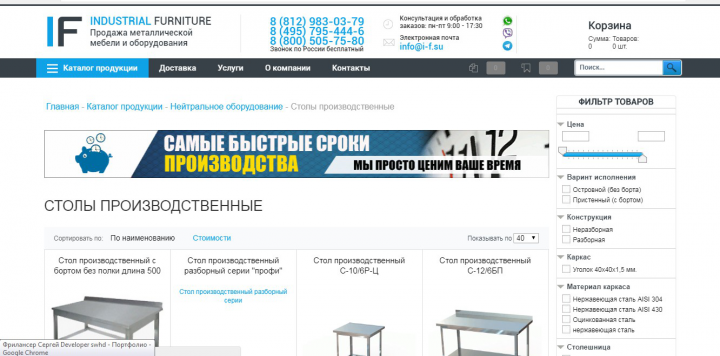 Industrial Furniture