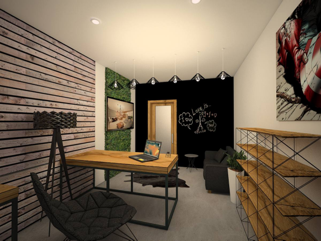 Визуализация офиса