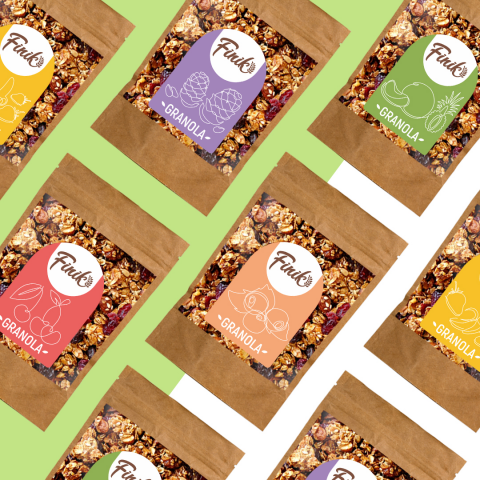 Этикетки для гранолы