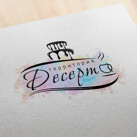 Лого для кафе-кондитерской