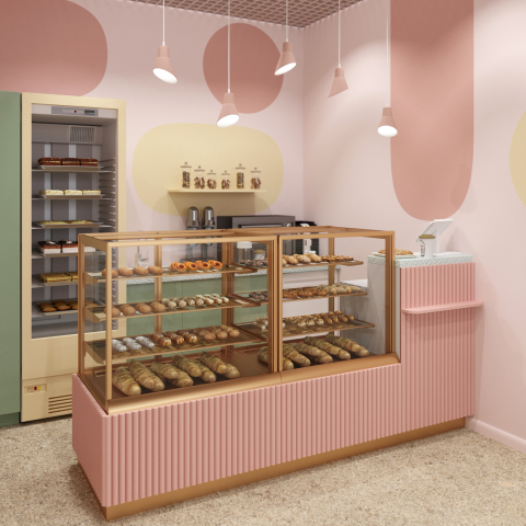 Интерьер кондитерской