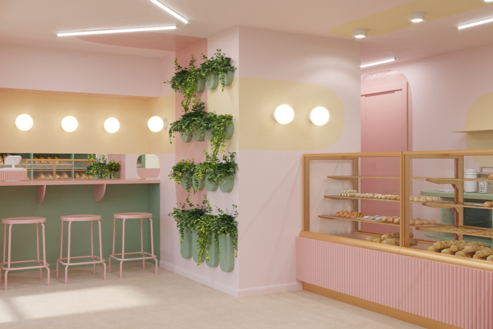 Интерьер кондитерской