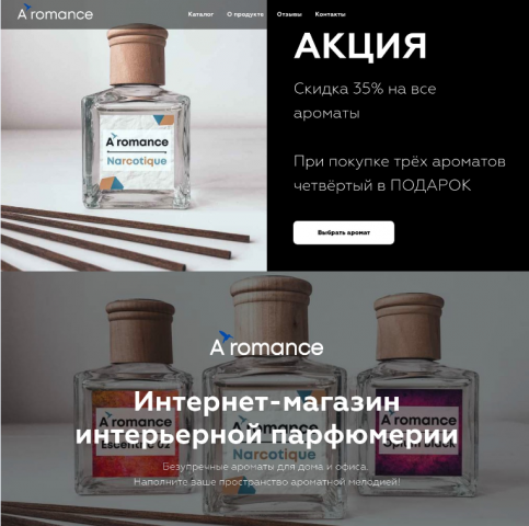 Интернет-магазин интерьерной парфюмерии