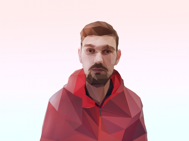Портрет low poly