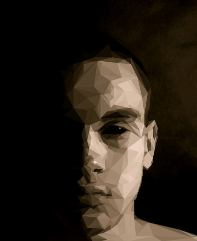 Портрет low poly