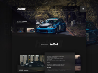 Закончил редизайн сайта Halfroll Automotive