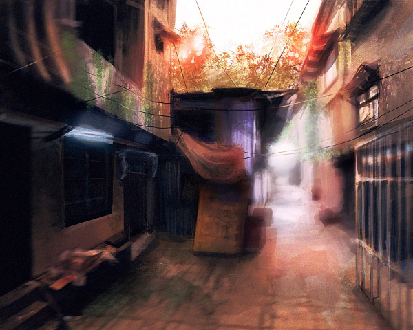 Концепт арт окружения