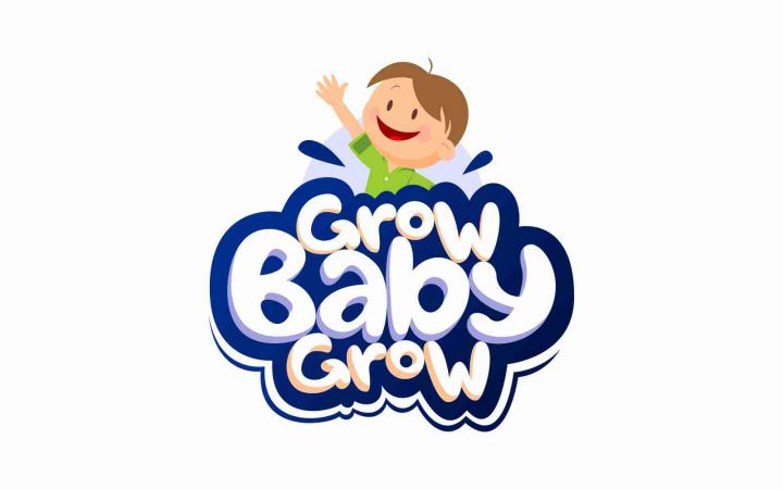 Дизайн логотипа - GrowBabyGrow