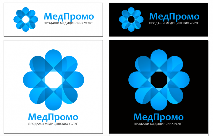 оформление логотипа
