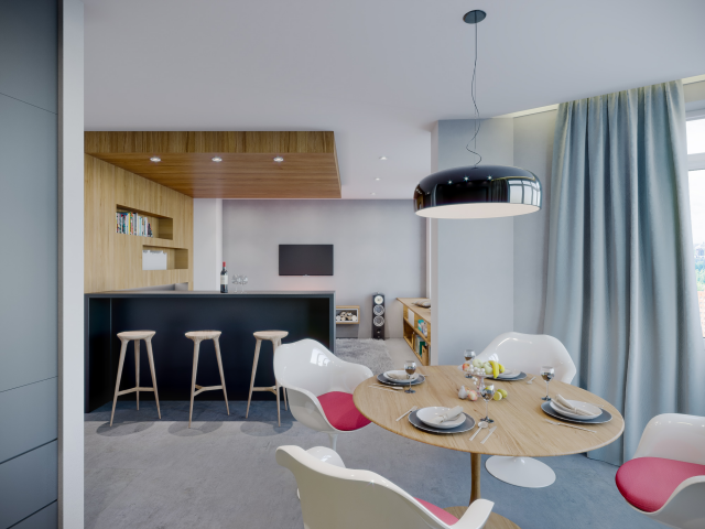 Гостиная-студия