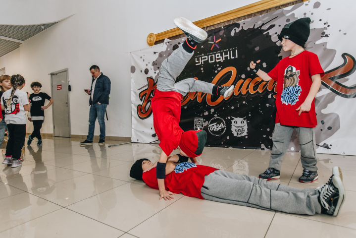 Банер для Чемпионата по Хип-Хопу и Брейк-Дансу "Битва смелых"