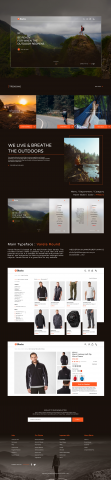 "Blacks" UK's Leading Outdoor Retailer's Web Design