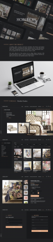 Horchow Luxury Furniture Online Shop Design