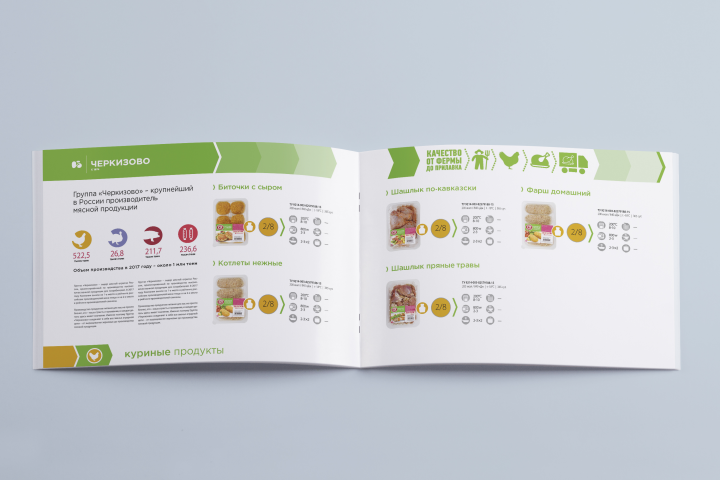 Концепт буклета «Черкизово» | "Cherkizovo" booklet concept