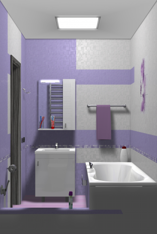 3D / интерьер / квартира