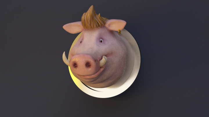 Голова персонажа