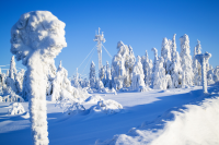 Снежный северный Урал