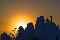 Колпаки на закате