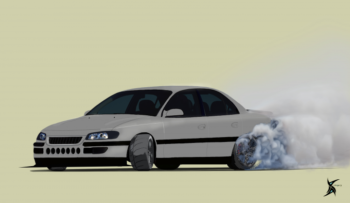 Opel дрифт