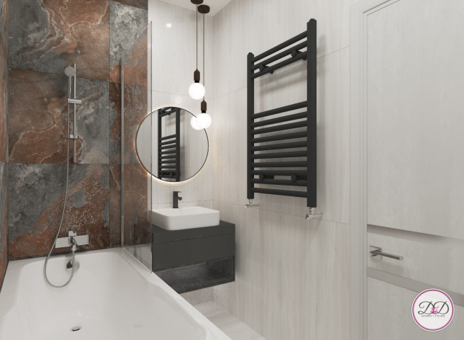 Интерьер 3-х комнатной квартиры в современном стиле